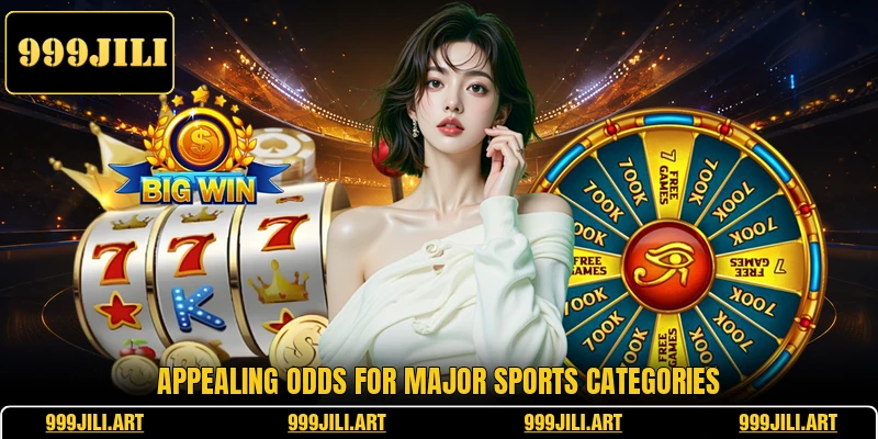 Appealing odds for major sports categories Appealing odds for major sports categories