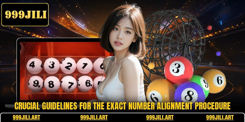 Crucial guidelines for the exact number alignment procedure