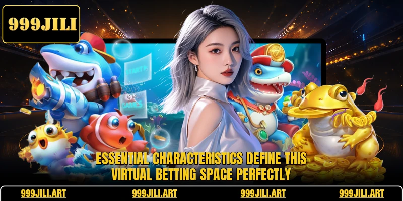 Essential characteristics define this virtual betting space perfectly