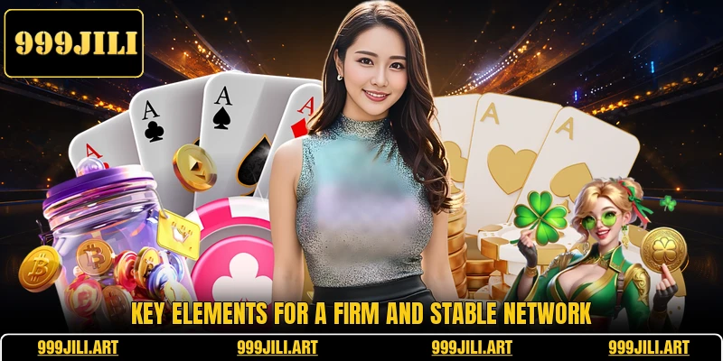Key elements for a firm and stable network Key elements for a firm and stable network
