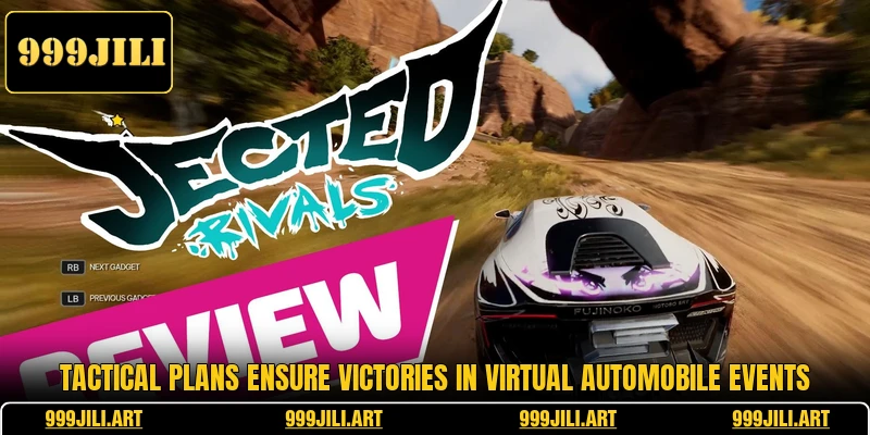 Tactical plans ensure victories in virtual automobile events